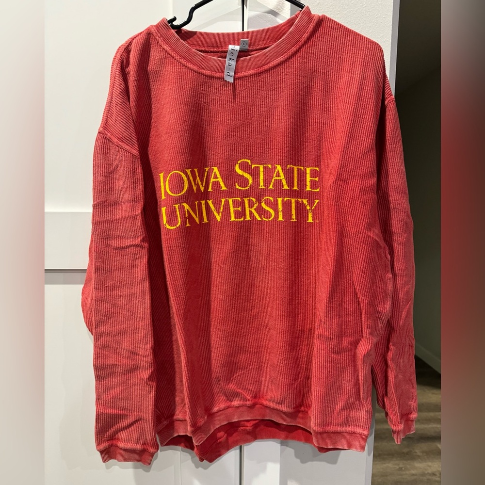 Chicka-D Iowa State Corded Sweatshirt